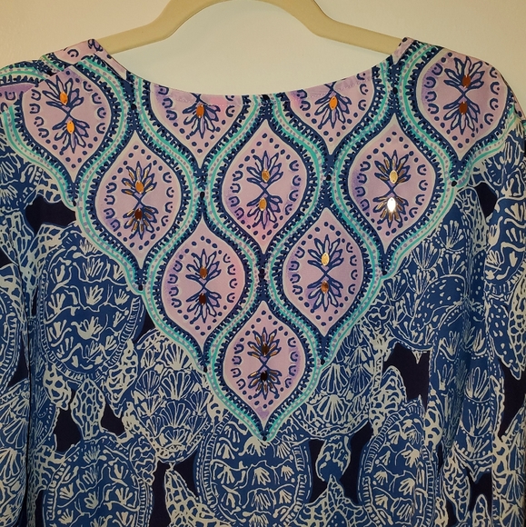 Lilly Pulitzer Renato Silk Tunic - Picture 4 of 7